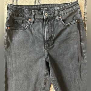 OLD NAVY OG STRAIGHT BLACK JEANS